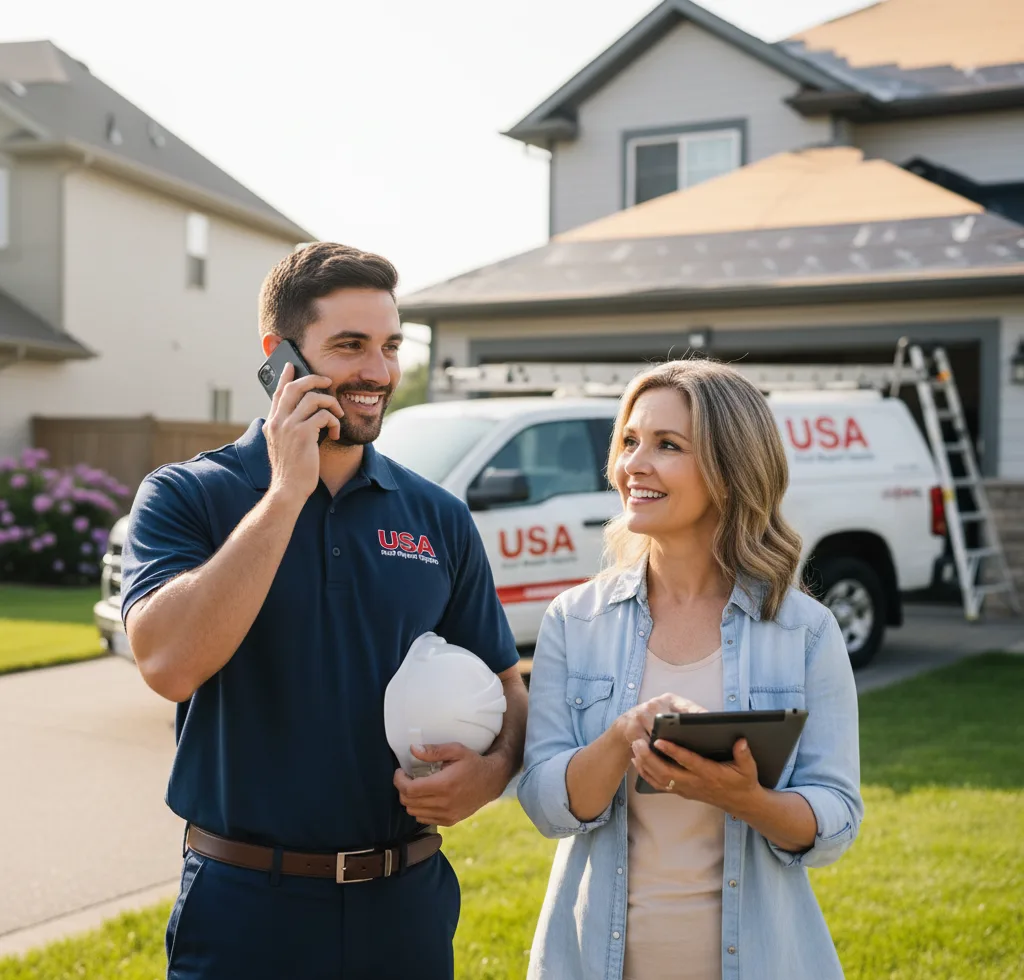 USA Roof Repair Experts customer support in Skillman